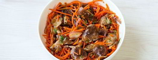 грибы по-корейски. Шаг 17