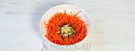 грибы по-корейски. Шаг 12