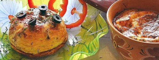 грибы с овощами в горшочках. Шаг 10