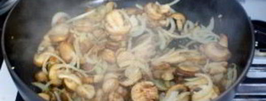 грибы, запеченные с макаронами. Шаг 3