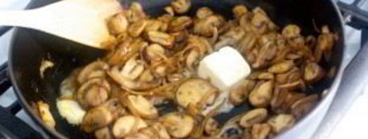 грибы, запеченные с макаронами. Шаг 4