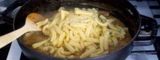 грибы, запеченные с макаронами. Шаг 6