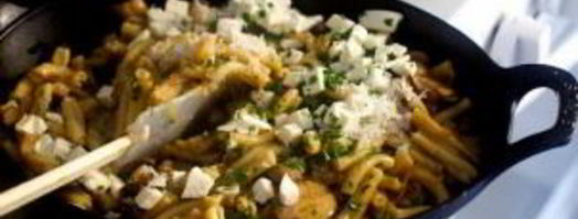 грибы, запеченные с макаронами. Шаг 7