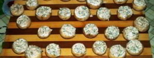 грибы, запеченные с сыром в духовке. Шаг 4