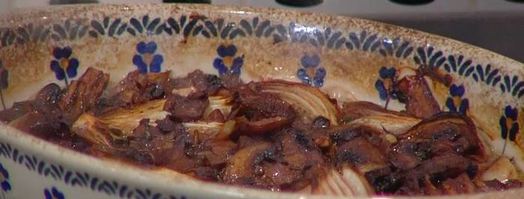 грибы, запеченные в красном вине. Шаг 7