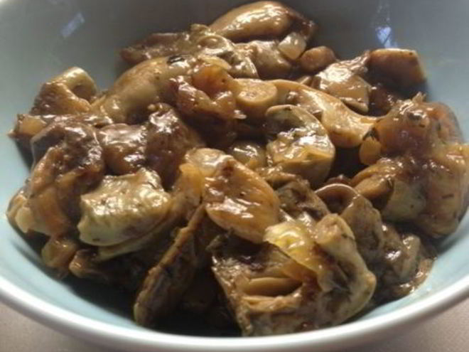 Рецепт грибов жареных в мультиварке