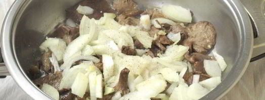 лисички с картошкой в духовке. Шаг 6