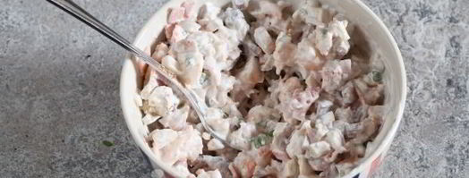 шампиньоны, фаршированные креветками. Шаг 6