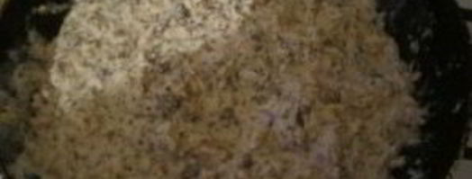 шампиньоны, фаршированные курицей. Шаг 3