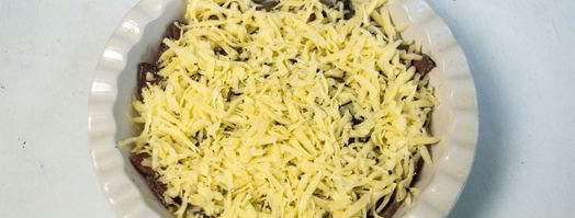 шампиньоны с колбасой. Шаг 7