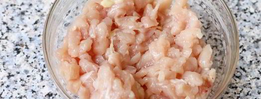 шампиньоны с курицей и сыром. Шаг 4