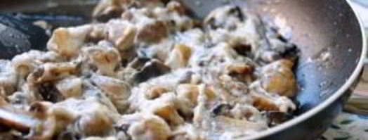 шампиньоны в соусе бешамель. Шаг 8