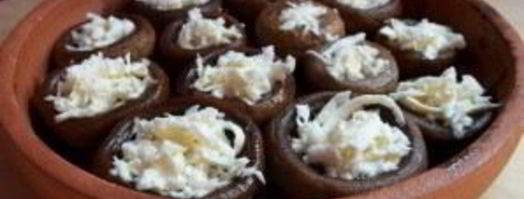 шампиньоны, запеченные с сыром в духовке. Шаг 4