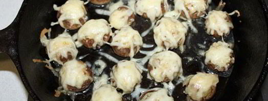 шампиньоны, запеченные с сыром. Шаг 7