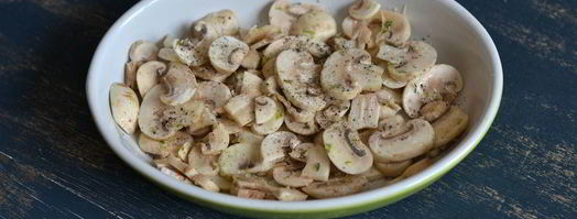 шампиньоны, запеченные с тимьяном и пармезаном. Шаг 9