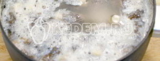 сморчки жареные с картофелем. Шаг 4