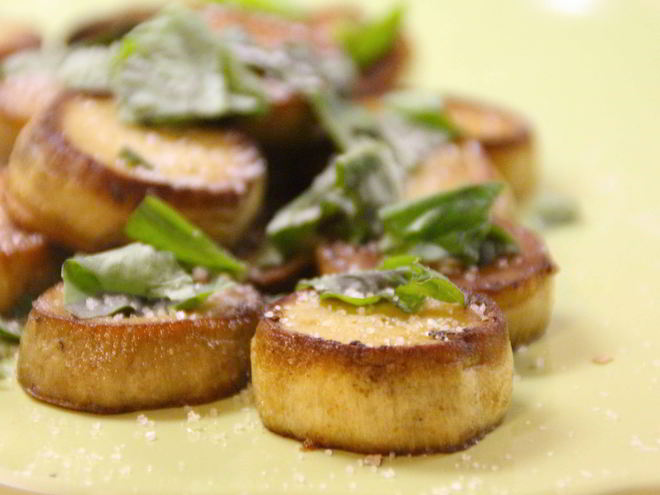 Рецепт вешенок жареных с чесноком