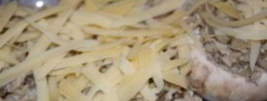 запеченные грибы с фаршем в духовке. Шаг 8