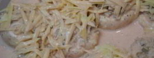 запеченные грибы с фаршем в духовке. Шаг 10