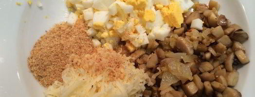 запеченные шампиньоны по-итальянски. Шаг 4