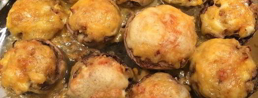 запеченные шампиньоны по-итальянски. Шаг 7