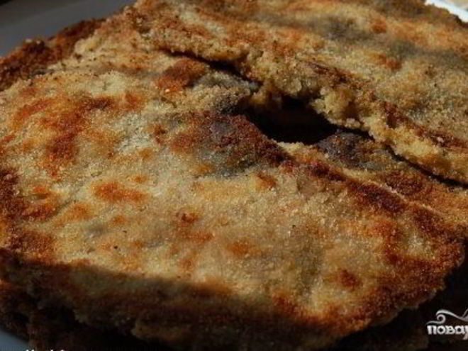 Рецепт запеченных зонтиков