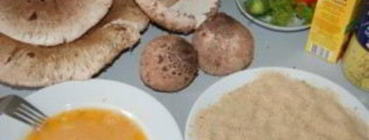 запеченные зонтики. Шаг 3