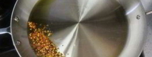 жареные грибы с макаронами. Шаг 4