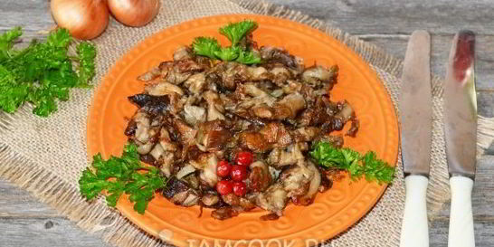 Жареные зонтики