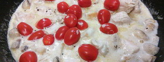 быстрый куриный гуляш в арахисовом соусе. Шаг 6