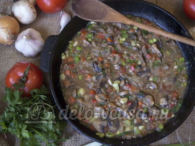 Рецепт грибного гуляша