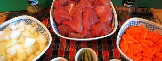 гуляш без томатной пасты в мультиварке. Шаг 3