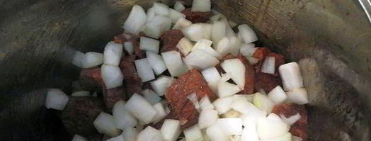 гуляш без томатной пасты в мультиварке. Шаг 6