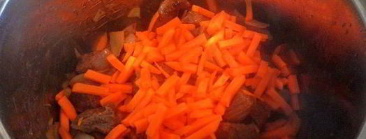 гуляш без томатной пасты в мультиварке. Шаг 7