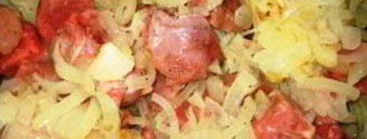 гуляш из говядины с грибами. Шаг 4