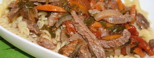 гуляш из говядины с кинзой. Шаг 6