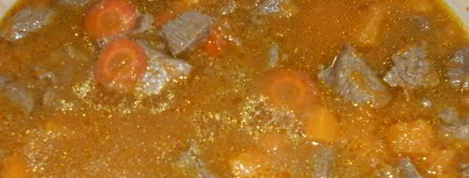 гуляш из говядины с тыквой. Шаг 5