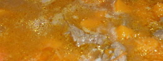 гуляш из говядины с тыквой. Шаг 6