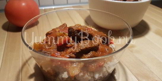 Гуляш из говядины в мультиварке