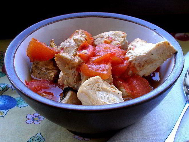 Рецепт гуляша из индейки в фольге