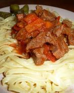 Гуляш из пароварки