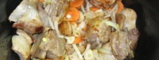 гуляш из ребрышек. Шаг 4