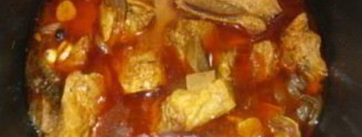 гуляш из ребрышек. Шаг 7