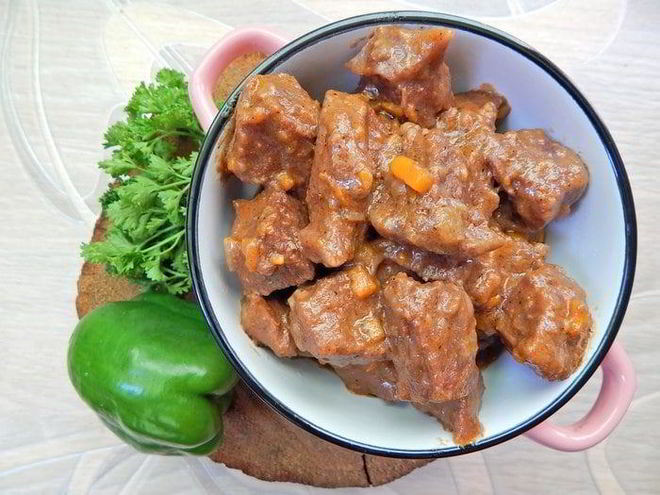 Рецепт гуляша по-домашнему из говядины