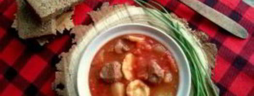 гуляш по-венгерски с клецками. Шаг 6