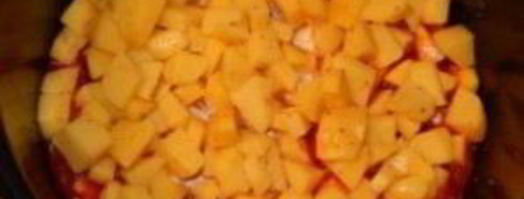 гуляш с картошкой в мультиварке. Шаг 5