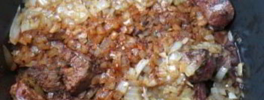 гуляш с мясом. Шаг 6