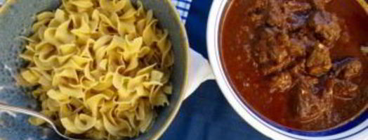 гуляш с мясом. Шаг 7