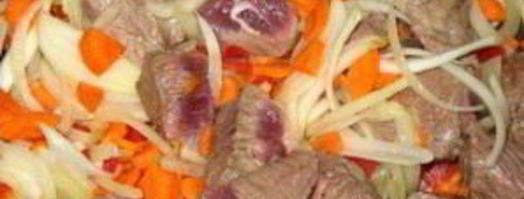 гуляш в казане. Шаг 4