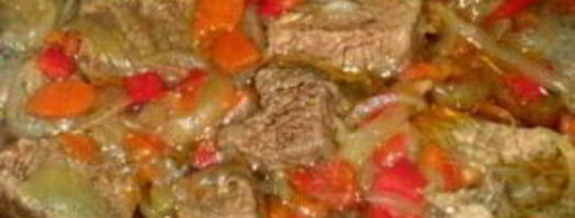 гуляш в казане. Шаг 5